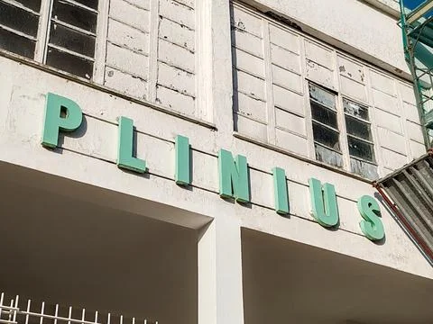 Perspective view of the Plinio Beach Resort Stock Photos