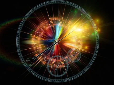 Perspectives of the Chronometer Stock Illustration