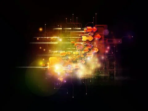 Perspectives of Cloud Technology Stock Illustration