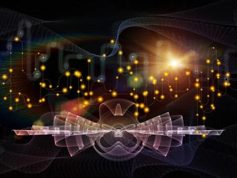 Perspectives of Data Transfers 스톡 일러스트