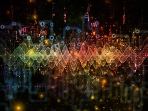 Perspectives of Data Transfers Stock Illustration