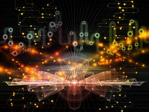 Perspectives of Data Transfers 스톡 일러스트