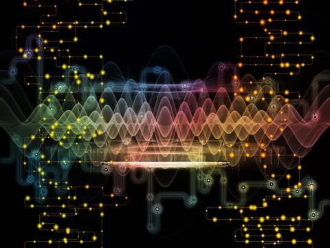 Perspectives of Data Transfers 库存插图