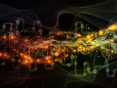 Perspectives of Data Transfers Stock Illustration