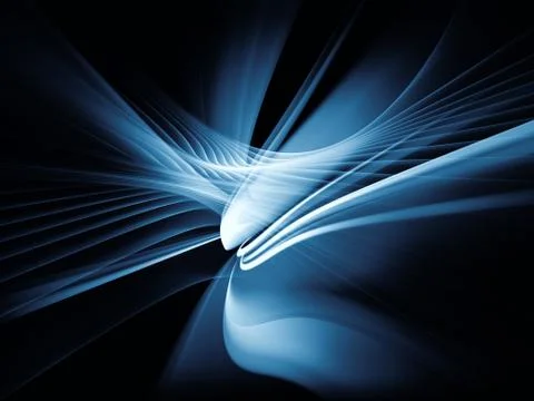 Perspectives of Light Waves 스톡 일러스트