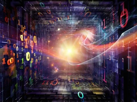 Perspectives of Numbers 库存插图