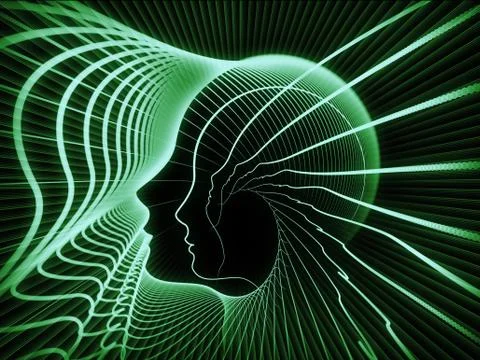 Perspectives of Soul Geometry Stock Illustration