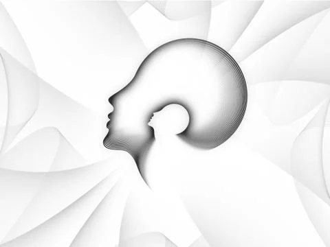Perspectives of Soul Geometry Illustrazione stock