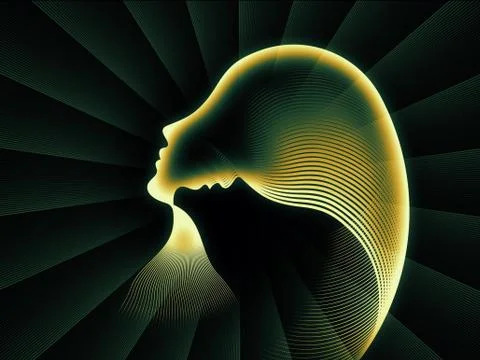 Perspectives of Soul Geometry Stockillustratie