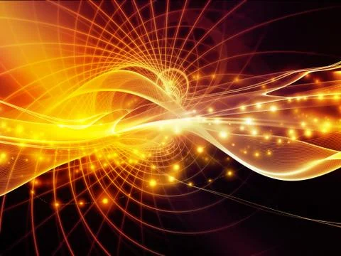 Perspectives of Virtual World Stock Illustration