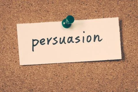 Persuasion Stock Photos