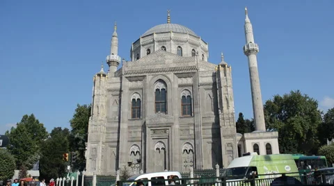 Pertevniyal Mosque Stock Footage 46209162