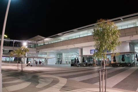 PERTH, AUSTRALIA - March 7, 2019: Travel Accommodation and Airport Facilities in Stock Photos