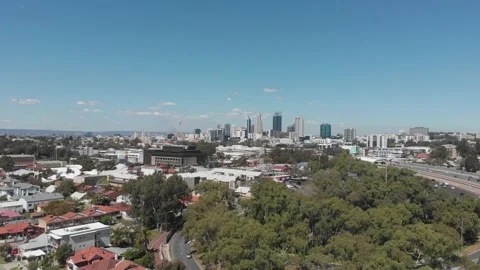 Perth Australia Skyline Stock Footage 161003858