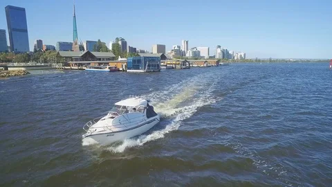 Perth City Jetty Video stock 74758365