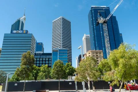 Perth City Foto stock