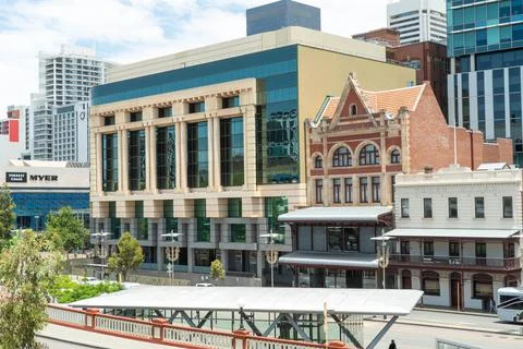 Perth City Foto stock
