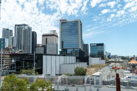 Perth City Foto stock
