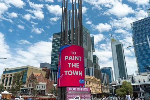 Perth City Foto stock