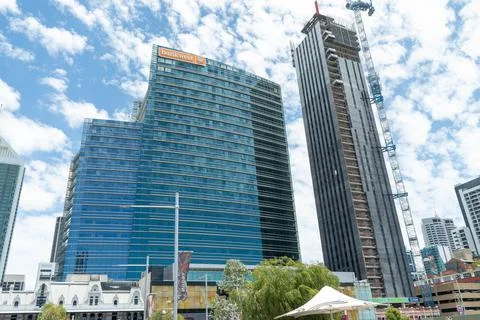 Perth City Foto stock