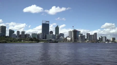 Perth city skylines Stock Footage 162712773