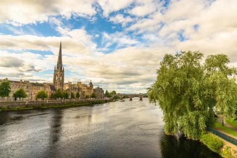 Perth cityscape Stock Photos