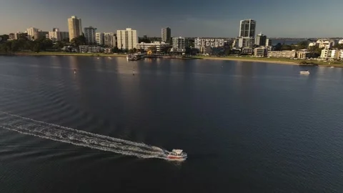 Perth River Cruise Stock Footage 149339027
