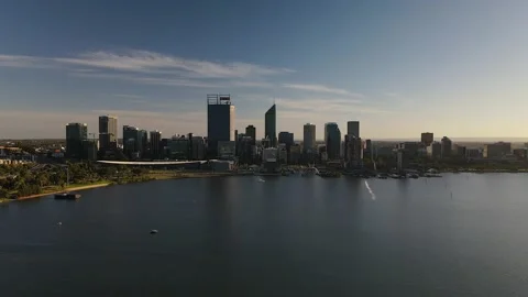 Perth River Cruise Stock Footage 149339067