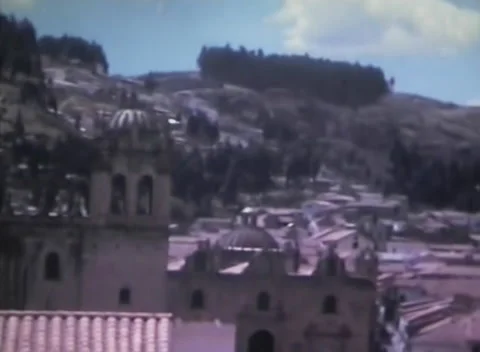 Perù 1973 Cuzco Video stock 231803178