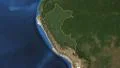 Peru. 3d earth in space - zoom in on Peru contoured 4k 4k or 4k+ Resolution