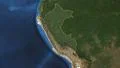 Peru. 3d earth in space - zoom in on Peru contoured on green 4k 4k or 4k+ Resolution