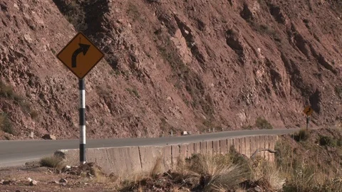 Peru Andes Minibus Stock Footage 102333808