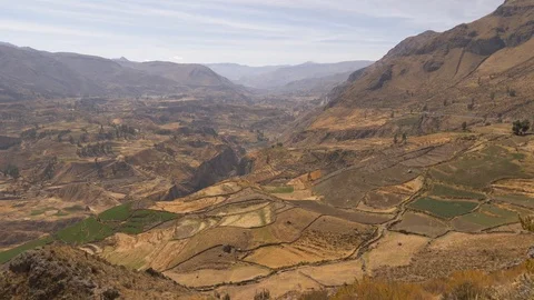 Peru Colca Amazing View Video stock 86454857