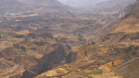 Peru Colca Outstanding View Video stock 86455033