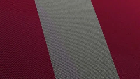 Peru Flag Digital Particle Waving Seamless Loop Animation on Black Background Stock Footage 339303269