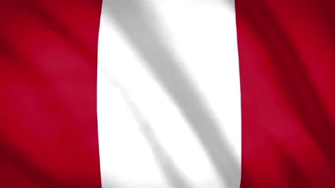 Peru Flag  Video stock 188153949