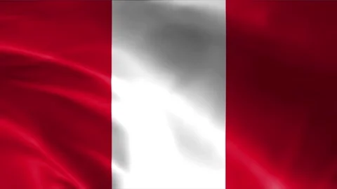 Peru Flag Stock Footage 262500012