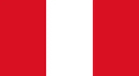 Peru Flag Stock Illustration