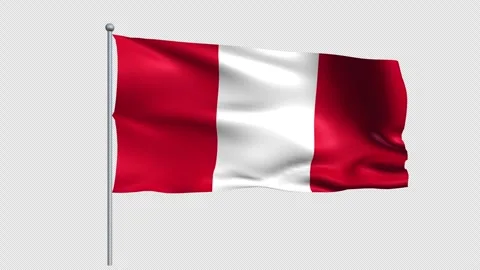 Peru Flag - Pack 1 Video stock 339369634