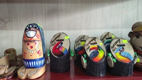 Peru handmade craft 스톡 동영상 281127613