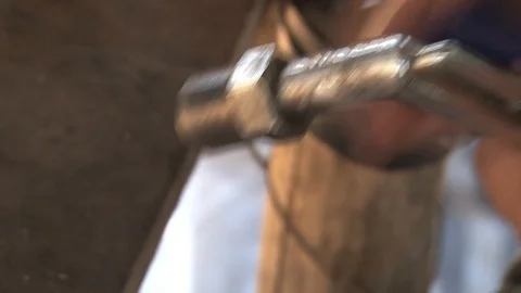 Peru illegal gold mining in the Amazon burning the gold Stock Footage 86324224