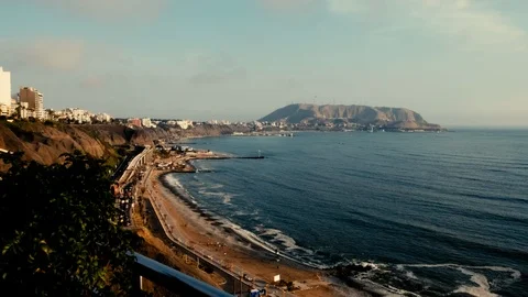 Peru, Lima Bay 07 Stock Footage 111091250