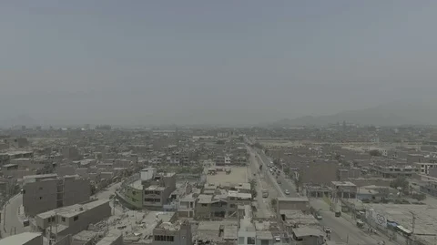 PERU - LIMA - DRONE Stock Footage 89006746