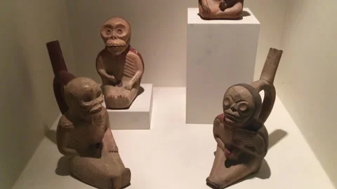 Peru - Lima - Museo Larco / Museum Archaeology / Inca / Nazca / Wari / - #15 Stock Footage 160232604