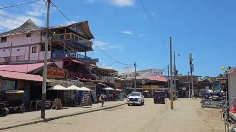 Peru, Máncora – Beach Resort, Pacific Coast, Tropical Hotels [8K] Vídeos de archivo 331483720