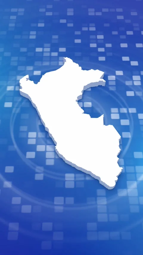 Peru Map Intro 스톡 동영상 259982041