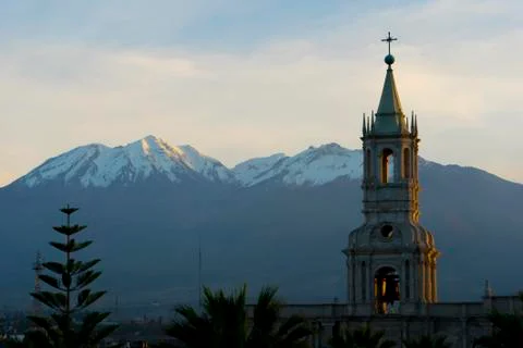 Peru Mountains Arequipa Region Fotos Stock