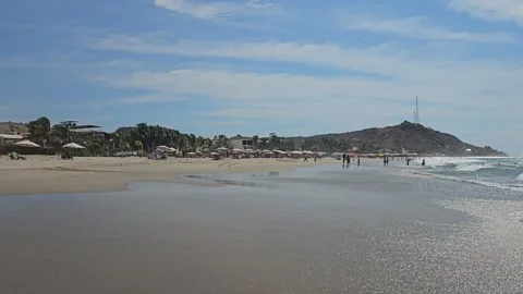 Peru, Punta Sal – Tropical Beach, Pacific Coast, Northern Peru [8K] Vídeos de archivo 331483097