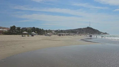 Peru, Punta Sal – Tropical Beach, Pacific Coast, Northern Peru [8K] Stock Footage 331483158