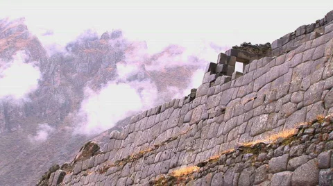 Peru ruin wall  Stockbeeldmateriaal 156969